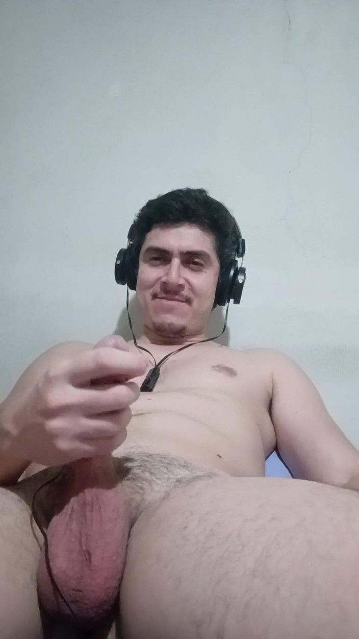 Tabasco Jake: Handsome Stud Jerking Big White Cock
