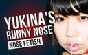 Japan Fetish Fusion: Yukina zblízka kape sneezes
