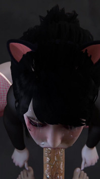 POV Deepthroat From a Pet Girl - Teen Blowjob