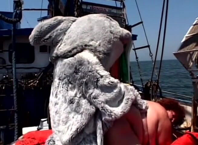 Big Beautiful Babes: Fet strandpatrull vol4 - Sharkman knullar BBW valfitta till sjöss