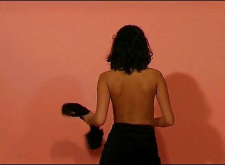 Flash Model Amateurs: Tarian mungil cewek rambut cokelat