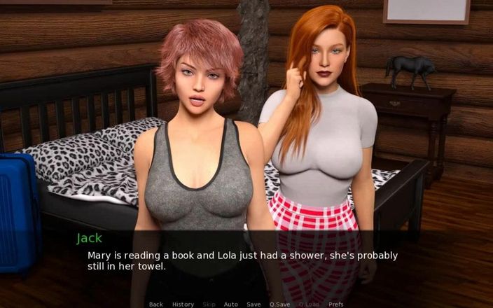 Dirty GamesXxX: Сутінковий маєток: ризиковані смішні події, з сексуальними дівчатами, 56 серія