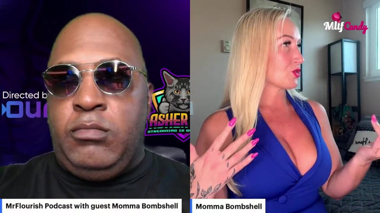 Mr Flourish Live: Mrflourish podcast večerní aféra s hostující mámou bombshell