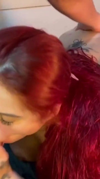 Männchen Br!cht Vollbusigem Rotschopf Den Arsch - Anal & Gesichtsbehandlung