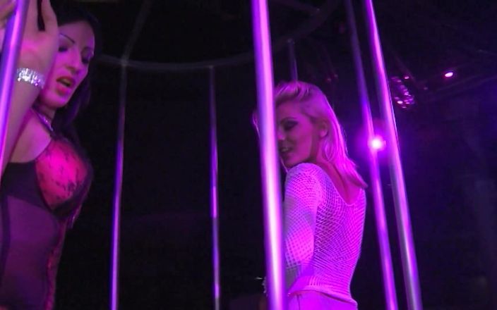 MILF and Big Wet Tits XXX: Hot Foursome in the Disco
