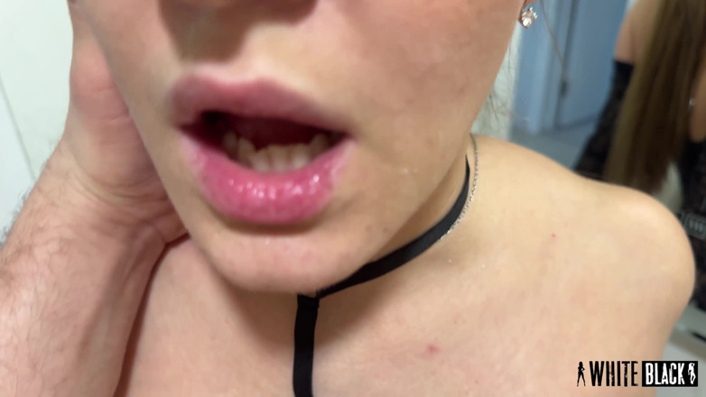 WhiteBlack: A Friend's Wife Climbed on My Cock in the Bathroom...