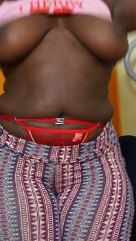 Ebony African with Wide Hips