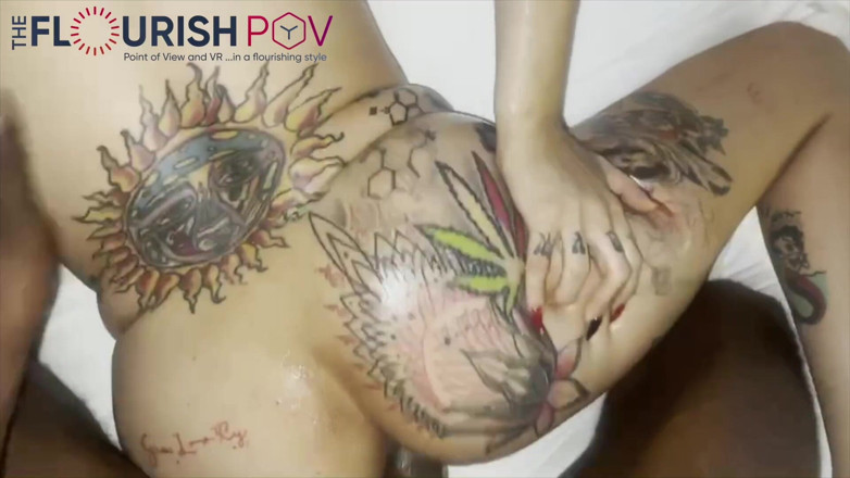 The Flourish XXX: Všechny anální POV Gia Lov3ly a Brick Cummings