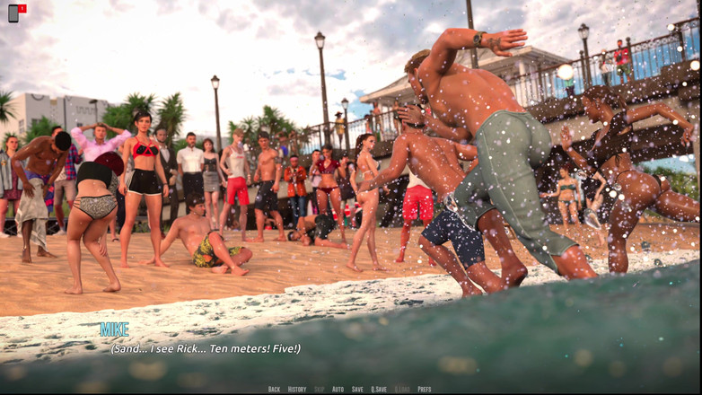 Wickedgammes studio: Un salvamar foarte norocos din Bay (Partea 8)