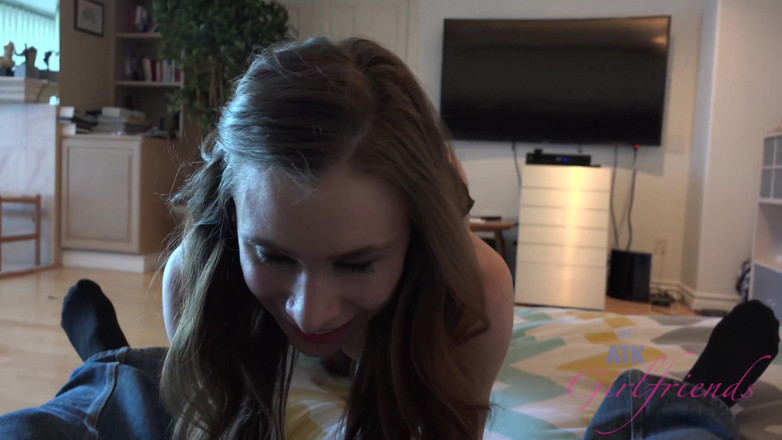 ATK Fans (Girlfriends): Virtual handjob, blowjob, footjob with so nasty Anya Olsen