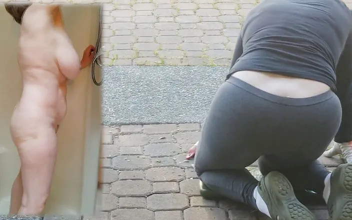 MarieRocks: Curvalicious GILF si pracuje se svým sexy zadkem