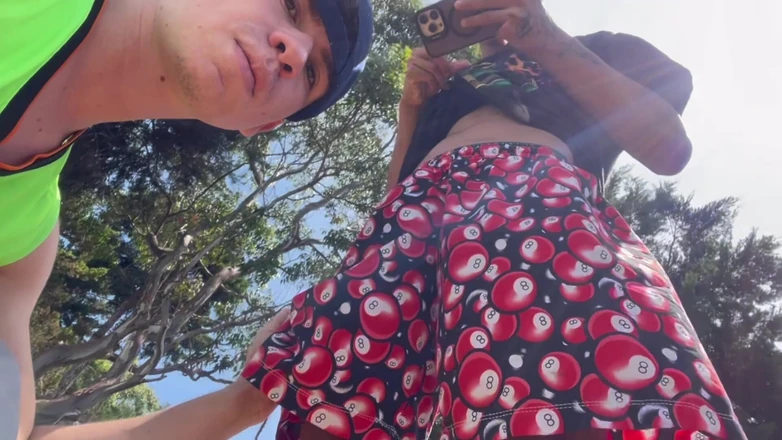 Icyhot707: Two Skinny Latino Guys Cruising in a Forest