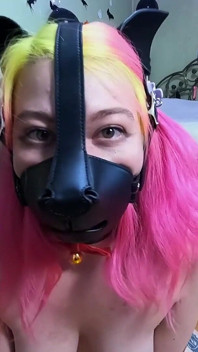 Slut Training and Fucking Caged Puppy Girl