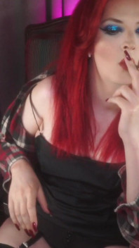 TS Bitch Smoking