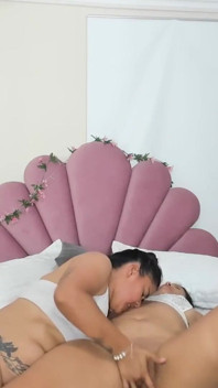 Sex Naken Visa Fitta Speciella Lesbiska Par