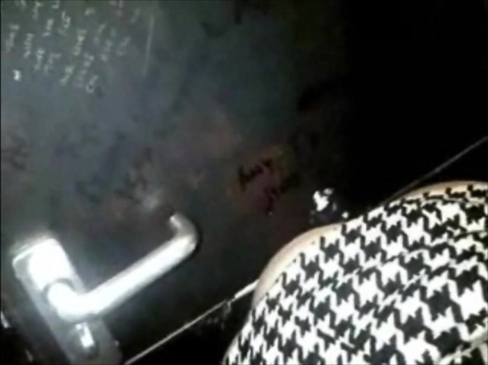 Dogging after dark: Real gloryholes public toilet fun