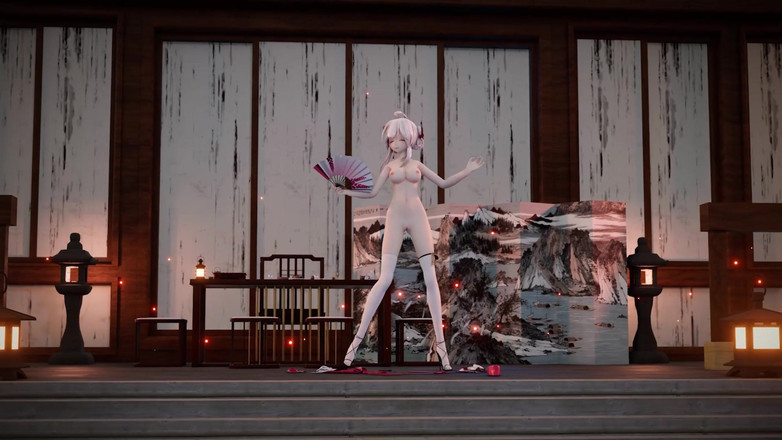 MikuMotion: Starověký styl; Elegantní Cheongsam; Vábit; Tanečnice