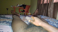 Masturbator emmy: 내 자지를 강으로 데려갔지만 물을 마시도록 강요할 수 없어