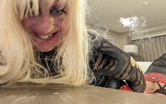 Jasmine Sub: Sissy Slut CD Give Her Ass a Workout After Gangbang...