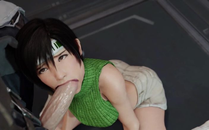 Velvixian 3D: Yuffie Kisaragi Ráda miluje Shinra Cock