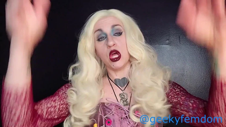 Geeky Femdom: Hocus pocus - eiaculazione precoce