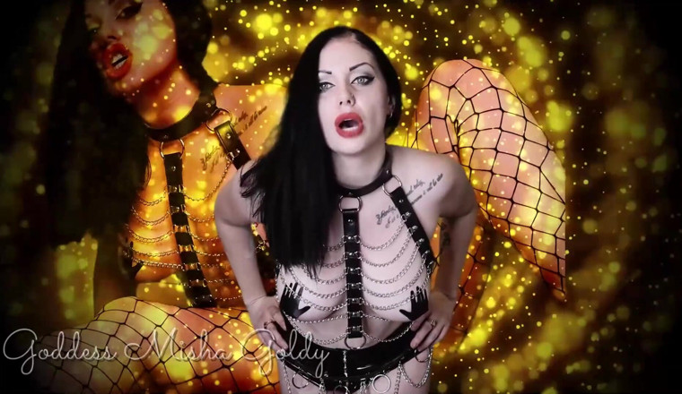 Goddess Misha Goldy: Sip by sip sexy Succubus dostanie twoją duszę!