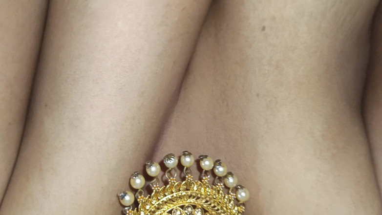 Wonder: Yellow Saree Hot Breast Nipple Licking