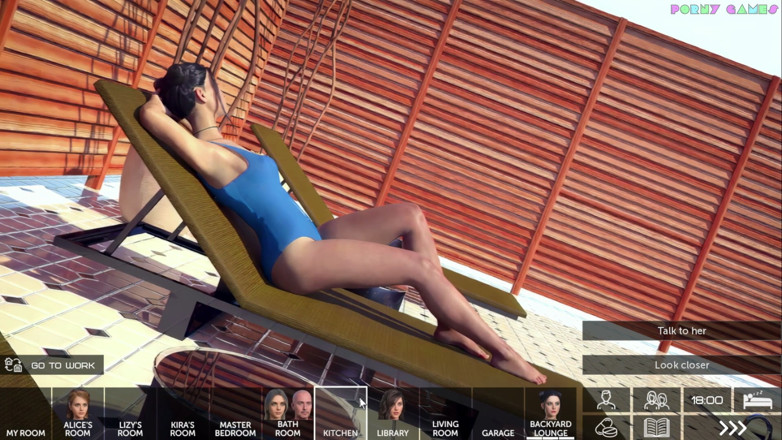 Porny Games: Pill King by Effx Games - Poolside Anal with Stepsis, Brave...