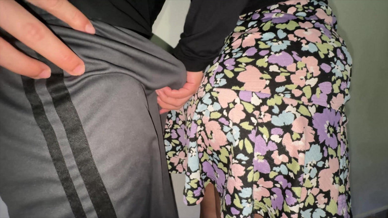 CoupleOfHotSins: She Grabs the Penis of a Stranger with a Huge...
