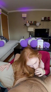 Komm zu deinem geburtstag in meinen mund