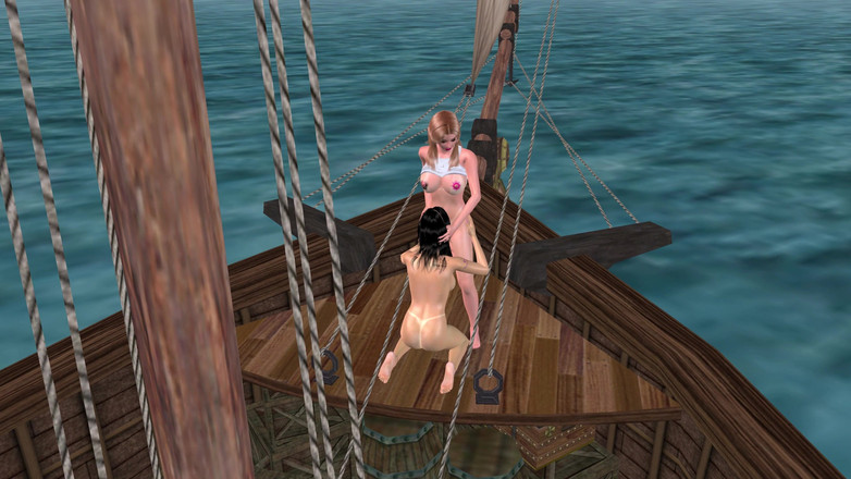 TransLure: Animação 3D Cartoon Fantasy: Encontro de Meninas Asiáticas com Transsexual em...