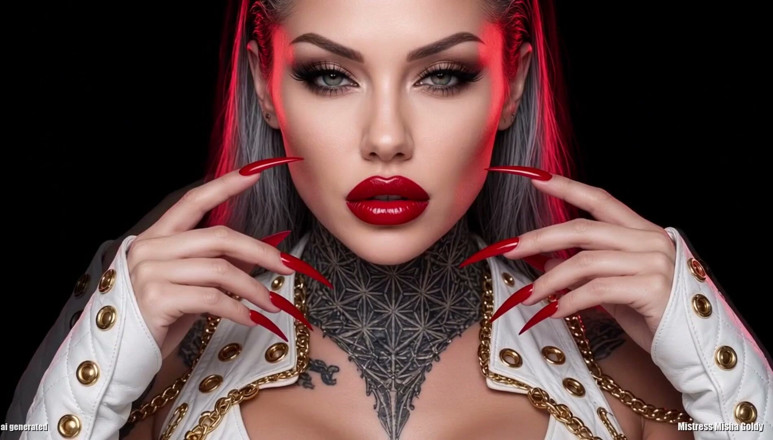 Goddess Misha Goldy: Phù thủy vắt sữa. Bạn có nghĩ rằng mắt của...