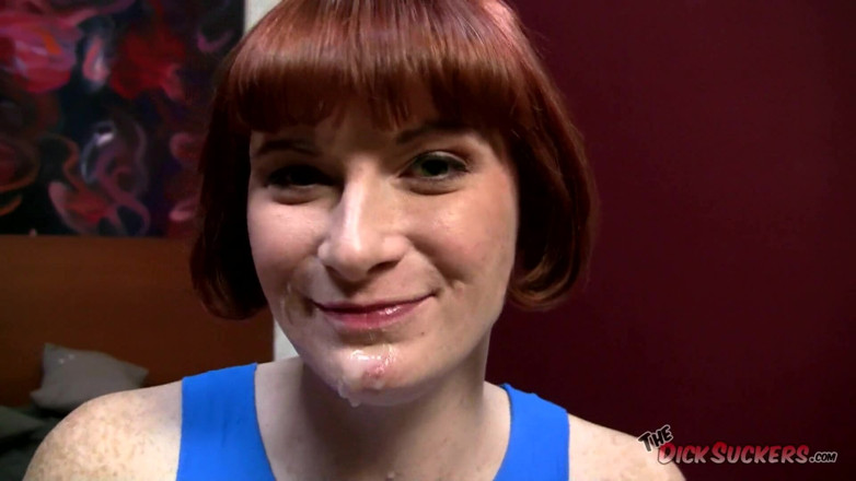 The Dick Suckers: Alison Wyte com sardas ruivas na cara!