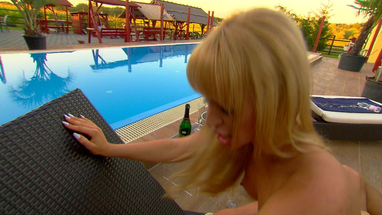 MMV Films and Clips XXX: Blonde Babe Aleska Diamond Poolside Pound by Christof Clark
