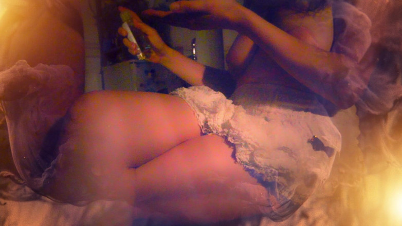 Moony: Slave Hard Cock Rubbed All Along My Soft Legs Just...