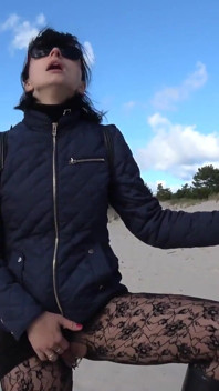 Auf der sandigen dune