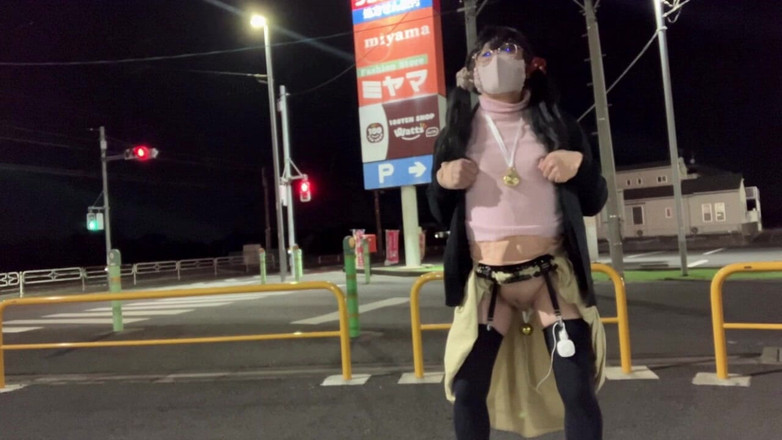 megu2002: Frivillig träning No41 Instoppning i ett köpcentrums parkeringsplats