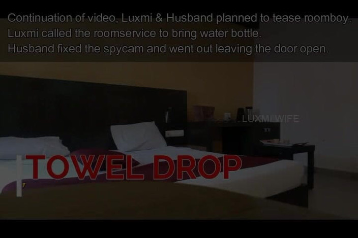 Luxmi Wife: Ню шоу Towel Drop для roomboy
