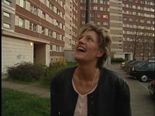 Lucky Cooch: Outdoors interview with short hair mature