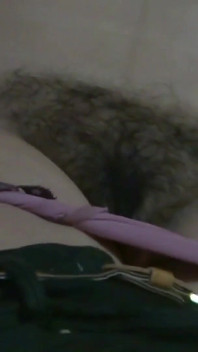 Look at My Big Hairy Pussy Before and After Taking Cock and Being Licked