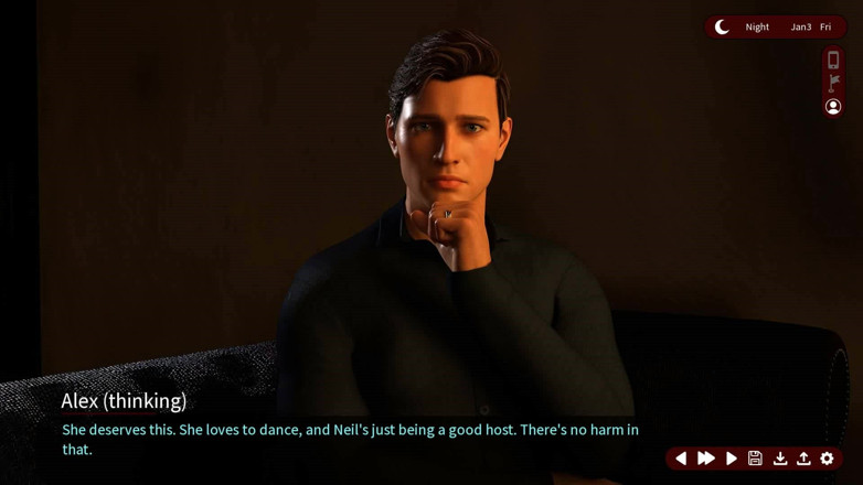 Dirty GamesXxX: Whispers of Desire: Husband Watches His Wife Dance with Their...