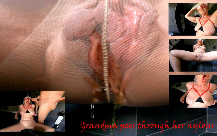 Hotvaleria: Nenek kencing melalui nilonnya