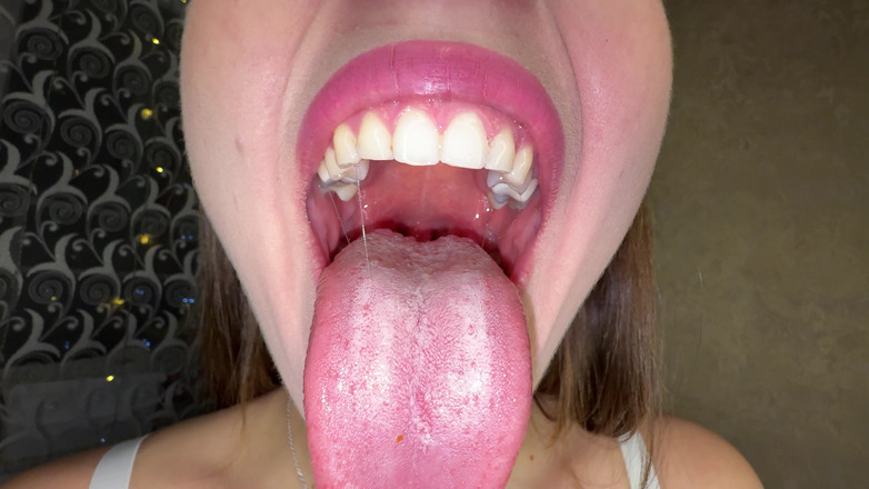 Hottie goddess: Mundgeheimnisse: dicker weißer beschichtung auf meiner zunge