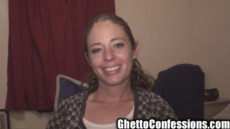 Ghetto Confessions: Недбалий мінет зі стрункими цицьками на моїй веснянці кралі повії!