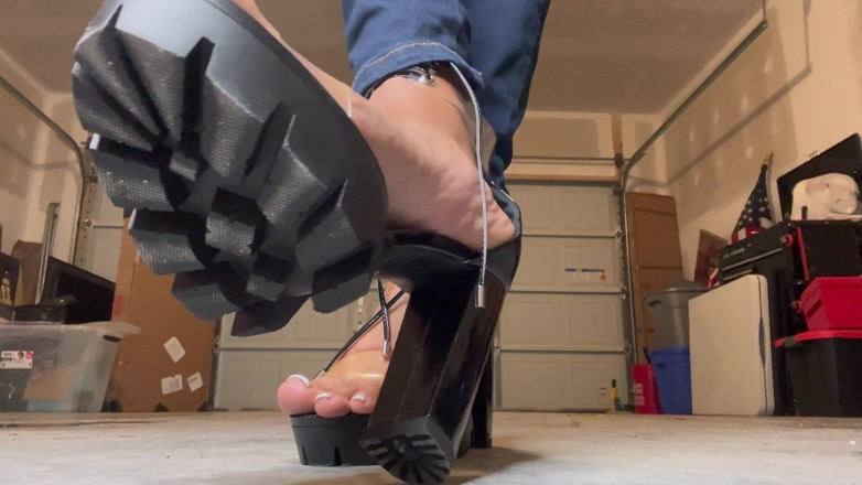Mya Mula Goddess: Basement Foot Slave Cuck