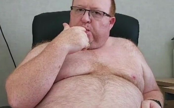 Daddysmudge: Wichst bei der arbeit und kommt große ladung
