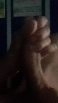 Masturbándose mi polla