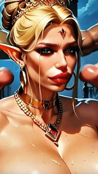 Misi Diplomatik Elf Queen berakhir dalam gangbang orc besar-besaran (4k Ai Dihasilkan)
