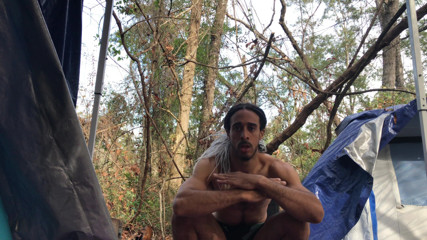 Arthur Eden aka Webcam God: 100 nude squats (4K)