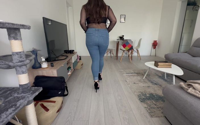 Your fantasy studio: Walking Around in High Heels and Jeans While Farting